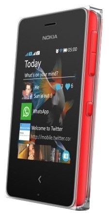 фото: Nokia Asha 500 Red