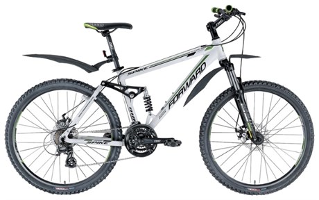 фото: FORWARD Spike 918 disc (26" 21ск рост 16") белый матовый
