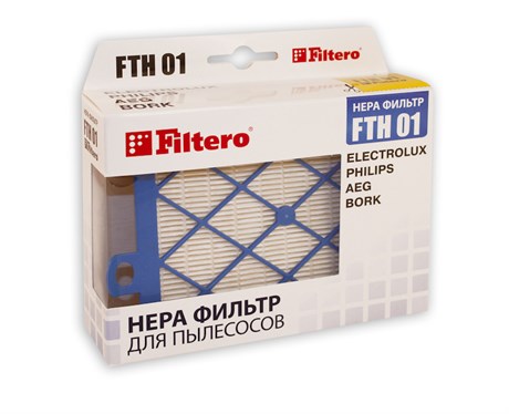 фото: Фильтр Filtero FTH 01 HEPA фильтр Electrolux, Philips