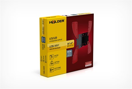 фото: Кронштейн для ТВ Holder LCDS-5057 черный
