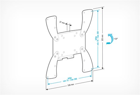 фото: Кронштейн для ТВ Holder LCDS-5058