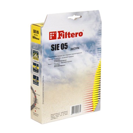 фото: Filtero SIE 05 (3) Экстра, пылесборники