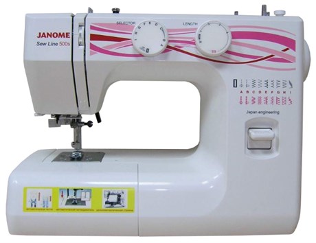 фото: Швейная машина Janome Sew Line 500S