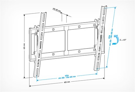 фото: Кронштейн для ТВ Holder LCD-T4609 черный