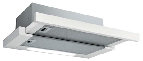 фото: Кухонная вытяжка JetAir AURORA LX/WH/F/50