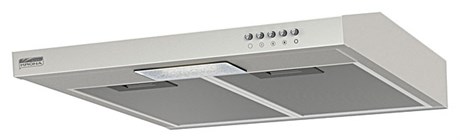 фото: Кухонная вытяжка Krona Jessica slim 500 white push button