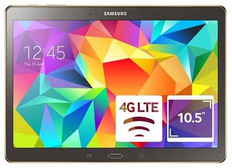 фото: Samsung Galaxy Tab S 10.5 LTE 16Gb SM-T805NZWASER белый