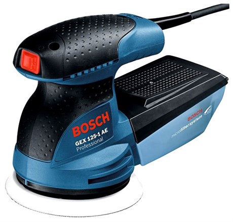 фото: Шлифовальная машина Bosch GEX 125-1 AE