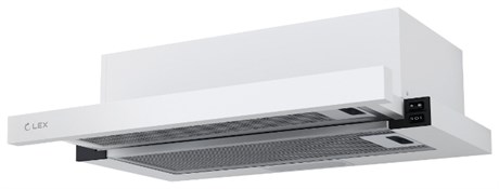 фото: Кухонная вытяжка LEX Hubble G 2M 600 white
