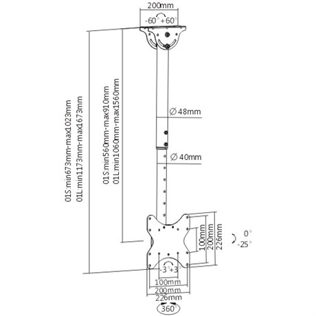 фото: Кронштейн для ТВ ARM Media LCD-1600