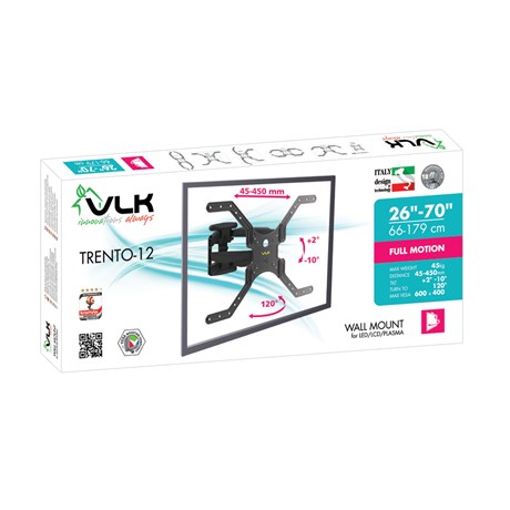 фото: Кронштейн для ТВ VLK Trento 12 black