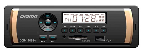 фото: Автомагнитола Digma DCR-110B24