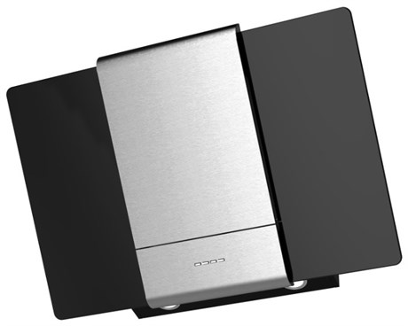 фото: Кухонная вытяжка Krona TALLI 600 inox/black glass 3P