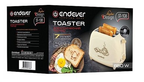 фото: Тостер Endever ST 108