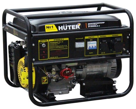 фото: Генератор Huter DY8000LX-3