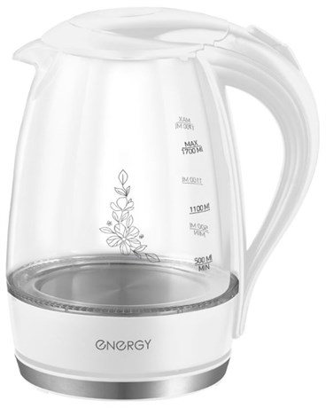 фото: Электрический чайник Energy E-262 белый