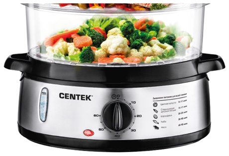 фото: Пароварка Centek CT-1457