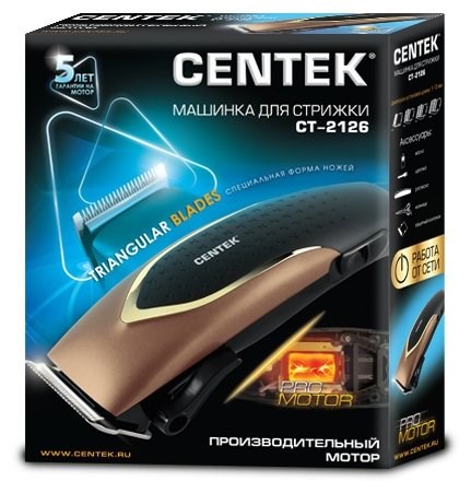 фото: Машинка для стрижки волос Centek CT-2126