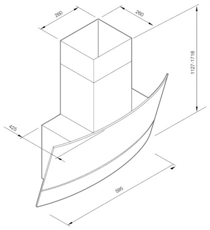 фото: Кухонная вытяжка Graude DH 60.3 GE