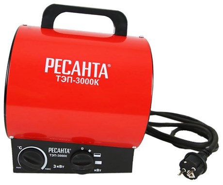 фото: Тепловая пушка Ресанта ТЭПК-3000K