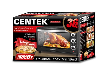 фото: Минипечь Centek CT-1530-36 Black