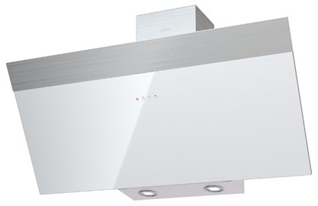 фото: Кухонная вытяжка Krona Kristen 900 white/inox S
