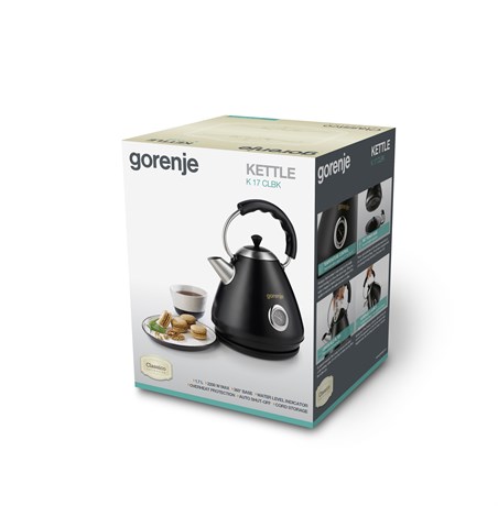 фото: Электрический чайник Gorenje K17CLBK