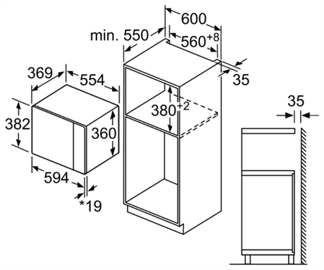 фото: Микроволновая печь Bosch BFL554MS0