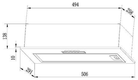 фото: Кухонная вытяжка LEX GS Bloc Light 600 White