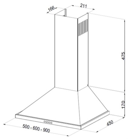 фото: Кухонная вытяжка Korting KHC 6750 RSI