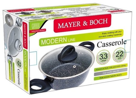 фото: Кастрюля Mayer&Boch MB-25082 3,3 л