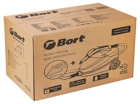 фото: Пароочиститель Bort BDR-2500-RR-Iron