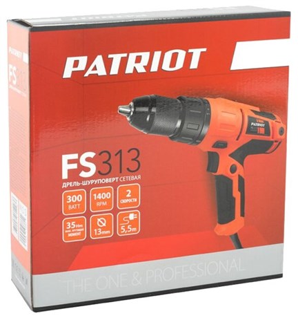 фото: Дрель-шуруповерт Patriot FS 313