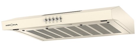 фото: Кухонная вытяжка Krona Ermina 600 ivory PB