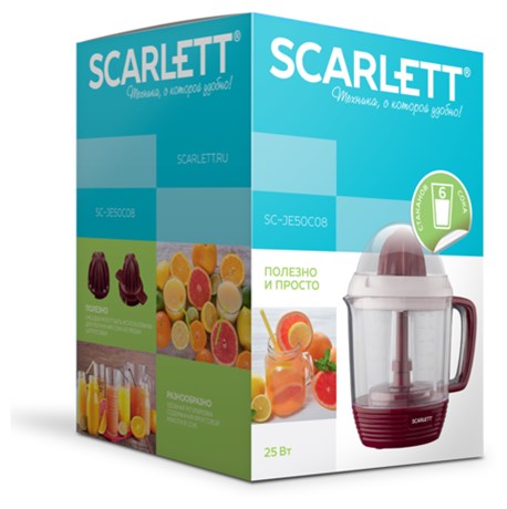 фото: Соковыжималка Scarlett SC-JE50C08