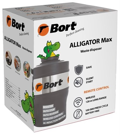 фото: Измельчитель пищевых отходов Bort Alligator Max
