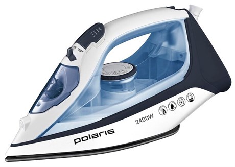 фото: Утюг Polaris PIR 2483K белый/синий