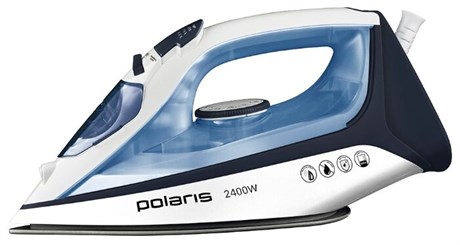 фото: Утюг Polaris PIR 2483K белый/синий