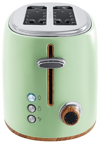 фото: Тостер Tesler TT-240 зеленый