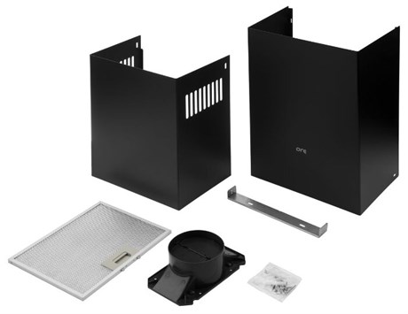 фото: Кухонная вытяжка ORE Etne 60 PG black
