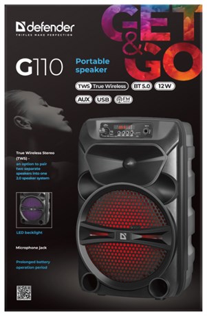 фото: Акустика DEFENDER G110