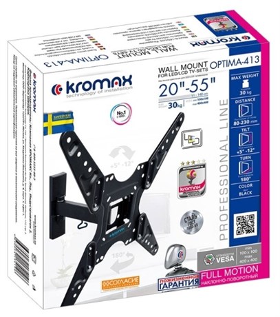 фото: Кронштейн для ТВ Kromax Optima-413