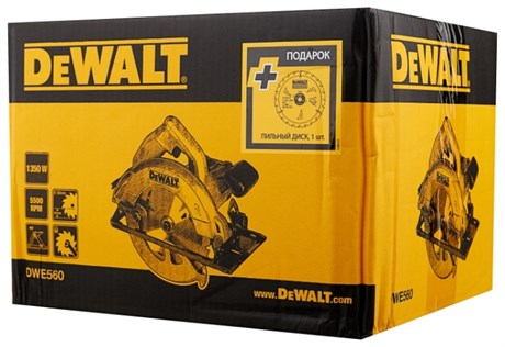 фото: Дисковая циркулярная пила DeWalt DWE560B