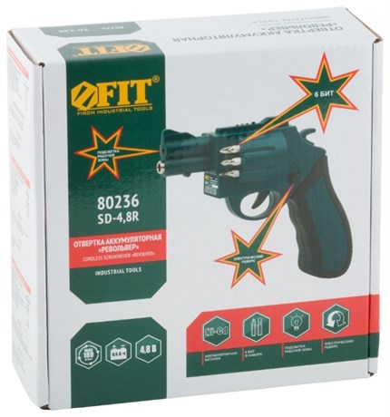 фото: Аккумуляторная отвертка FIT SD-4,8R