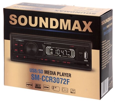фото: Автомагнитола SoundMAX SM-CCR3072F