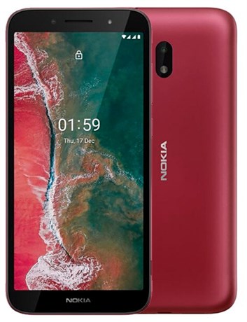 фото: Смартфон Nokia C1 Plus красный