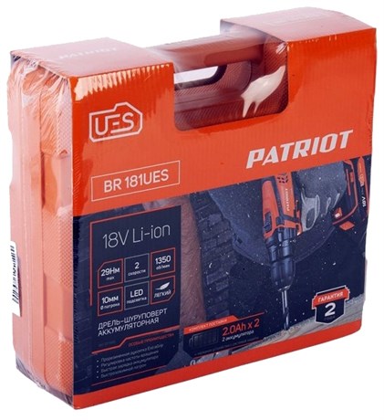 фото: Дрель-шуруповерт Patriot BR 181UES