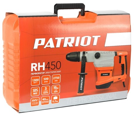фото: Перфоратор Patriot RH 450
