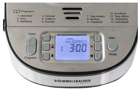 фото: Хлебопечка Rommelsbacher BA 550