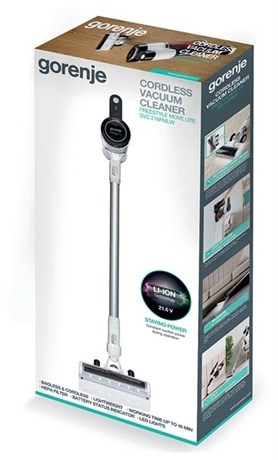 фото: Пылесос Gorenje SVC216FMLW